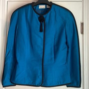 Vintage Adrian-Avery Silk Evening Jacket 10